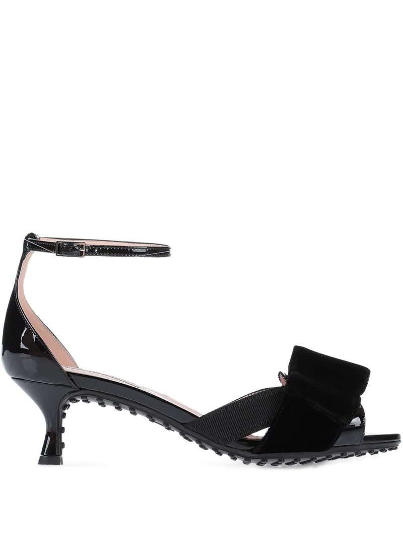 50mm velvet sandals 1