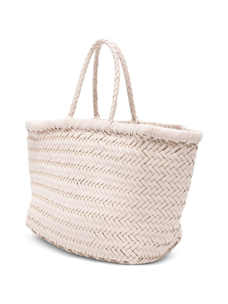 small Bamboo Triple Jump woven tote bag 3