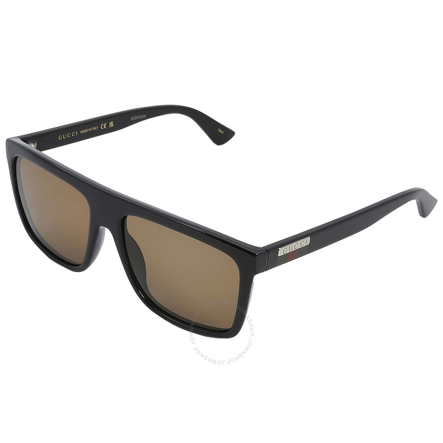 Gucci Brown Browline Men's Sunglasses GG0748S 002 59 - 4