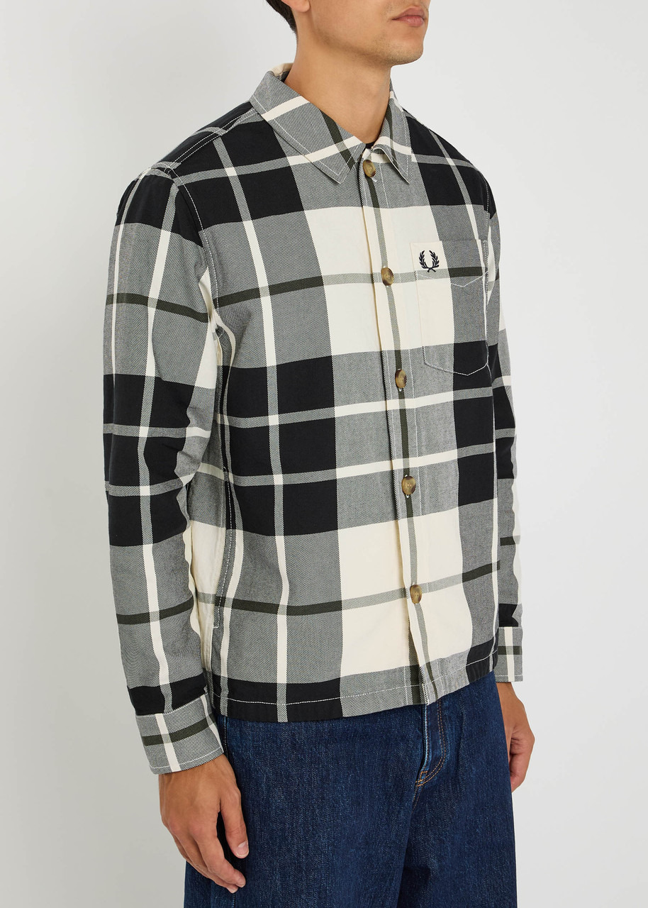 Fred Perry Checked Twill Overshirt - 3