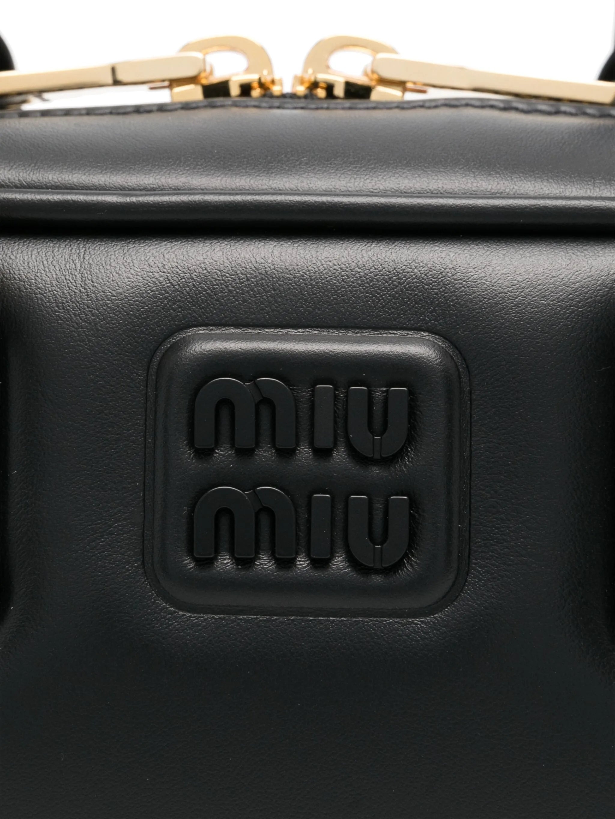 Miu Miu Leather Tote Bag - 2
