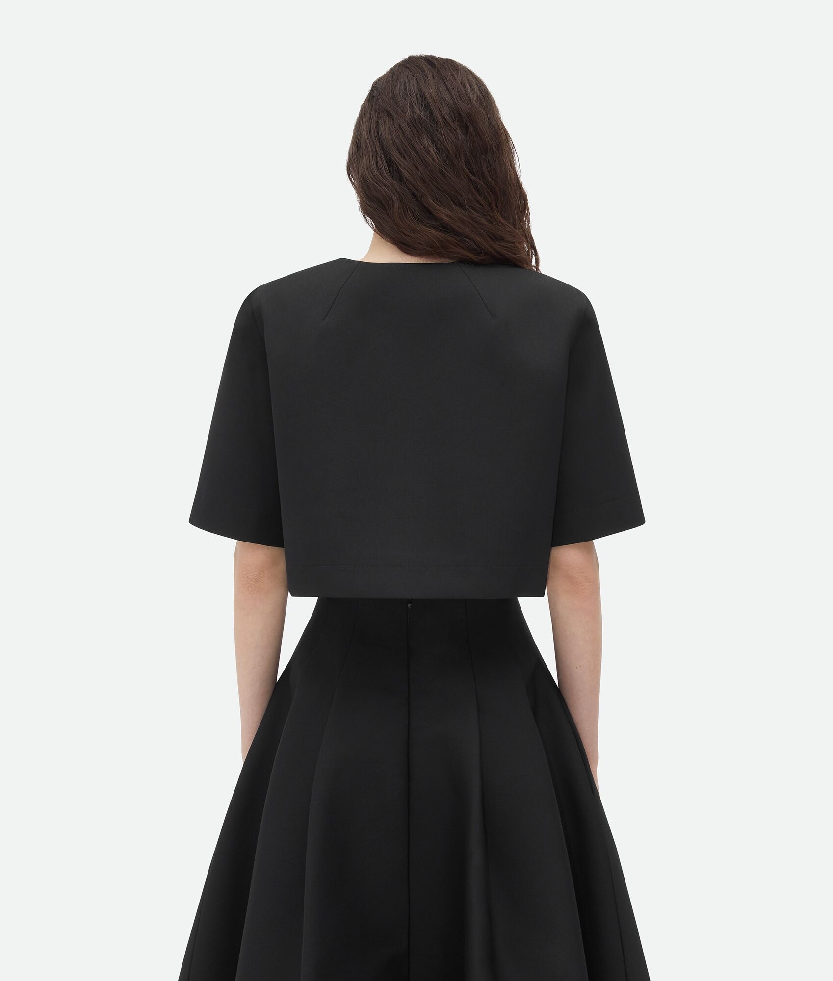Compact Wool Cropped Top - 3