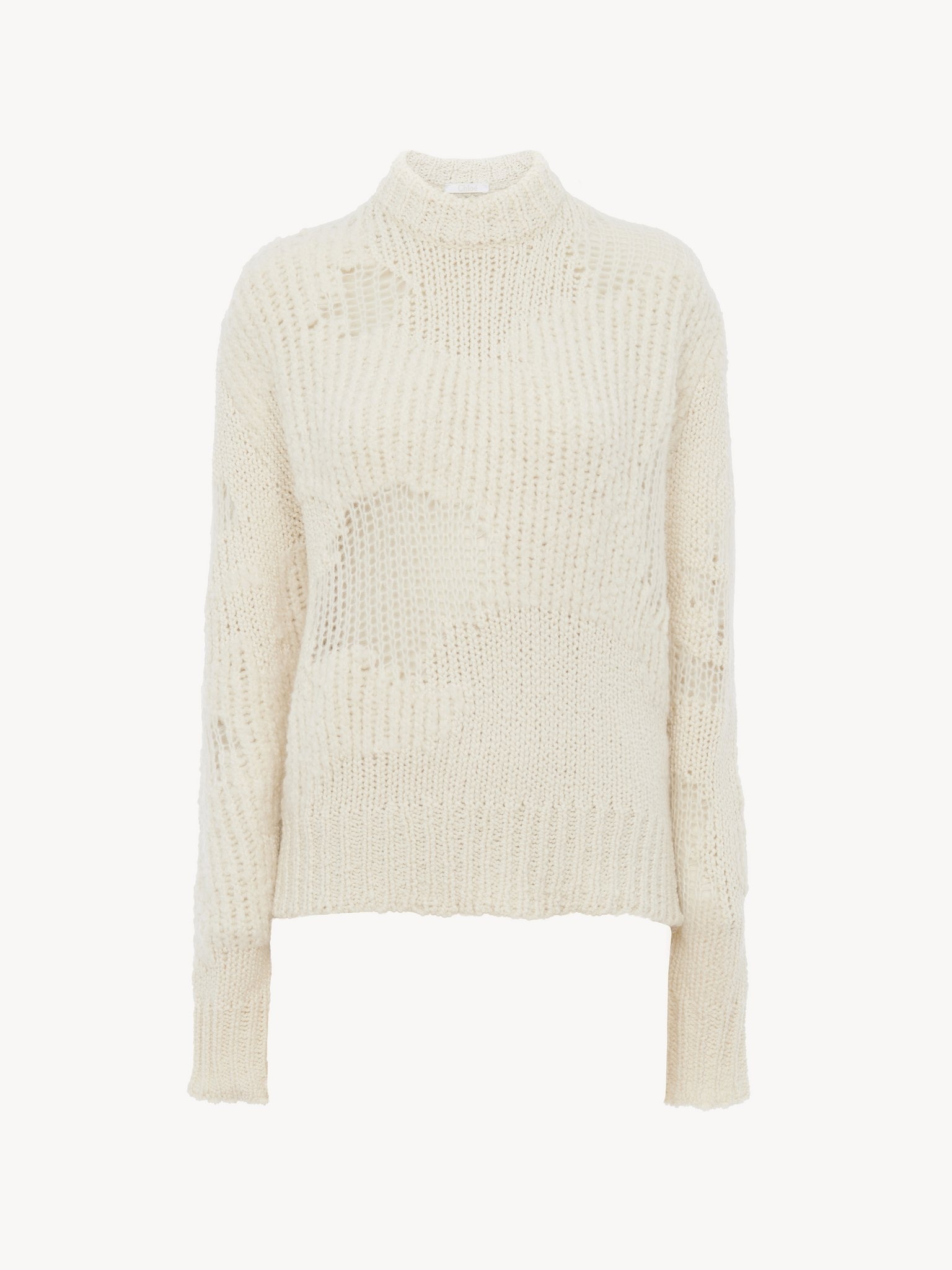 GENEROUS MOCK-NECK SWEATER - 2