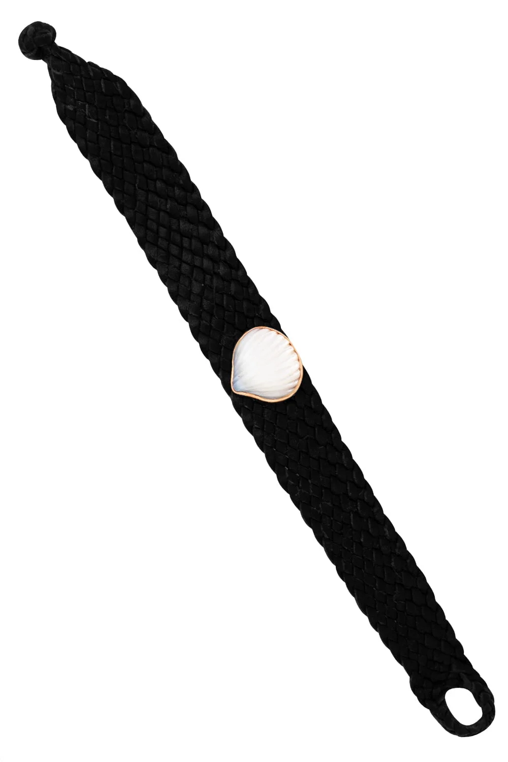 Classic Anadara Pearl Leather Bracelet - 1