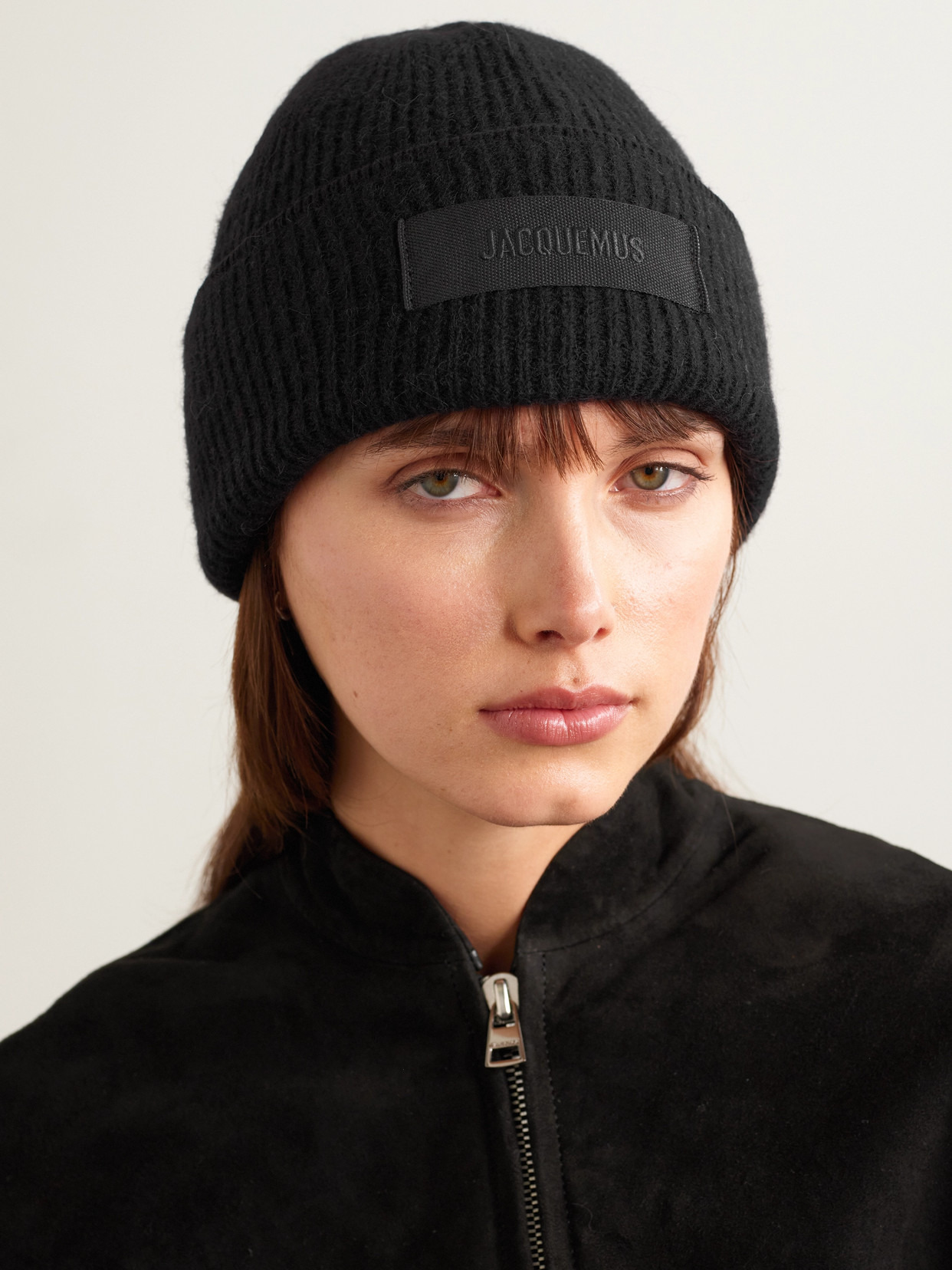 Le Bonnet Grosgrain-trimmed Ribbed-knit Beanie - 2
