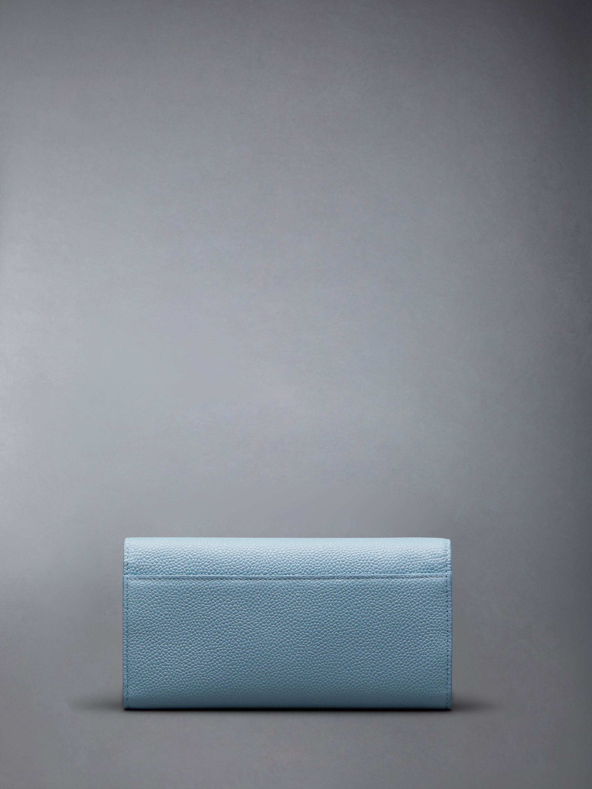 pebbled leather clutch bag - 2