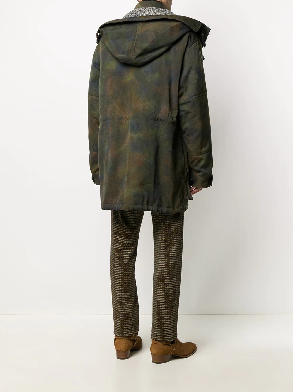 camouflage hooded parka - 4