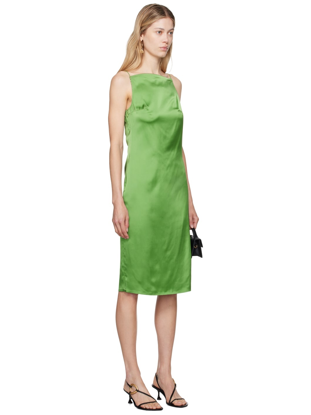 Green 'La robe Spoglio' Midi Dress - 2