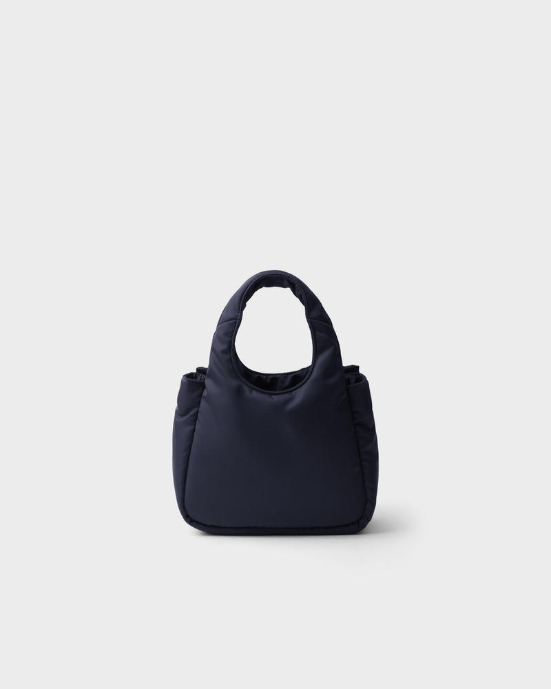 Padded Re-Nylon mini-bag with bow 4