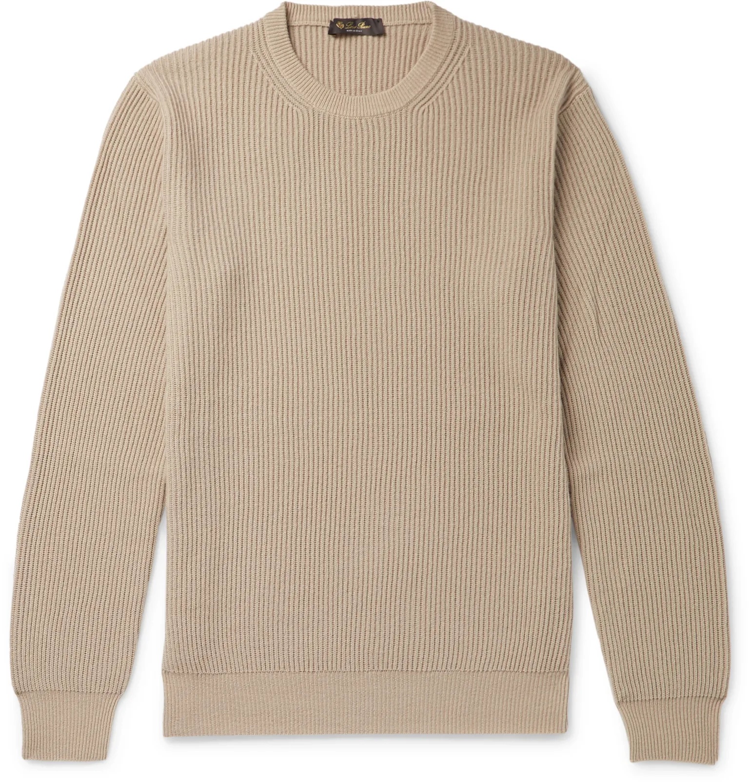 Ribbed Cashmere Sweater - 13