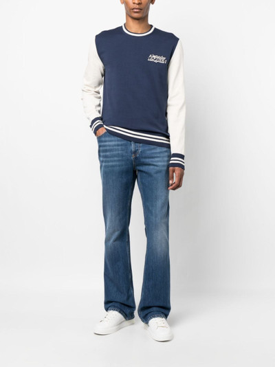 Alexander McQueen mid-rise bootcut jeans outlook