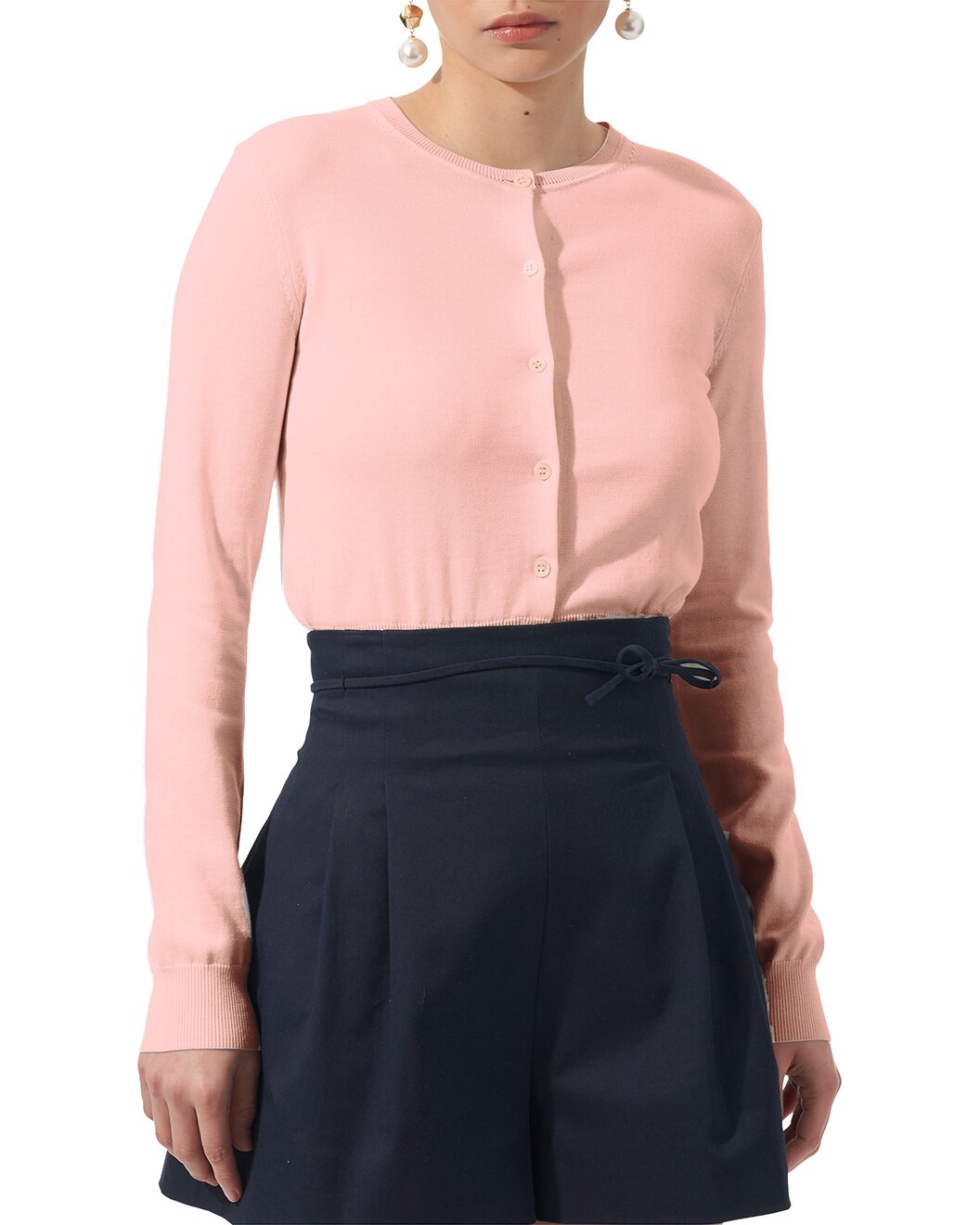 Carolina Herrera Silk-Blend Cardigan - 1
