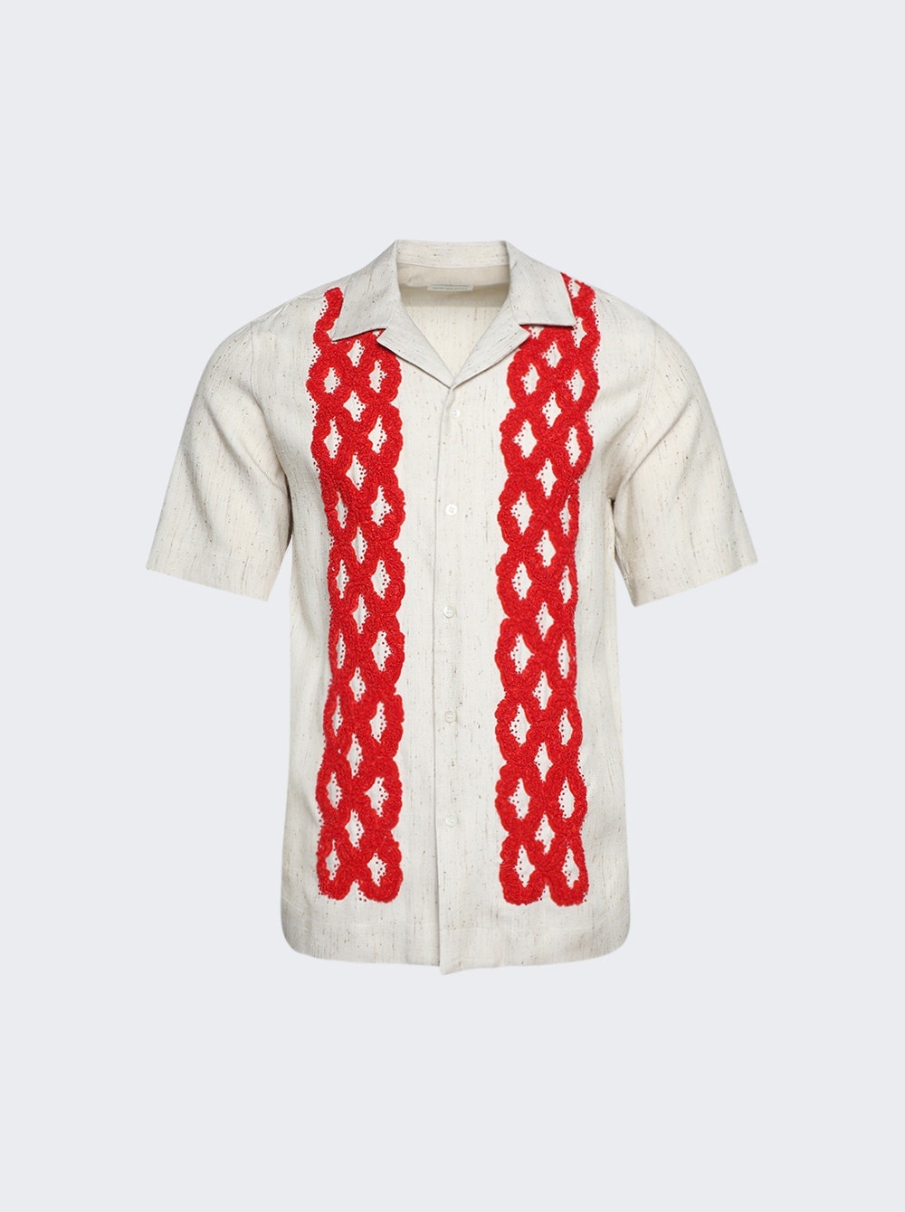 Embroidered Shirt White - 1