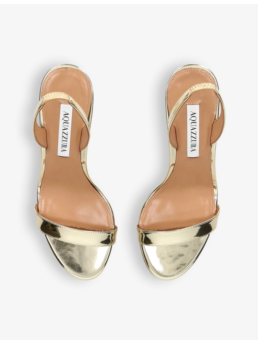 So Nude block-heel leather sandals - 2
