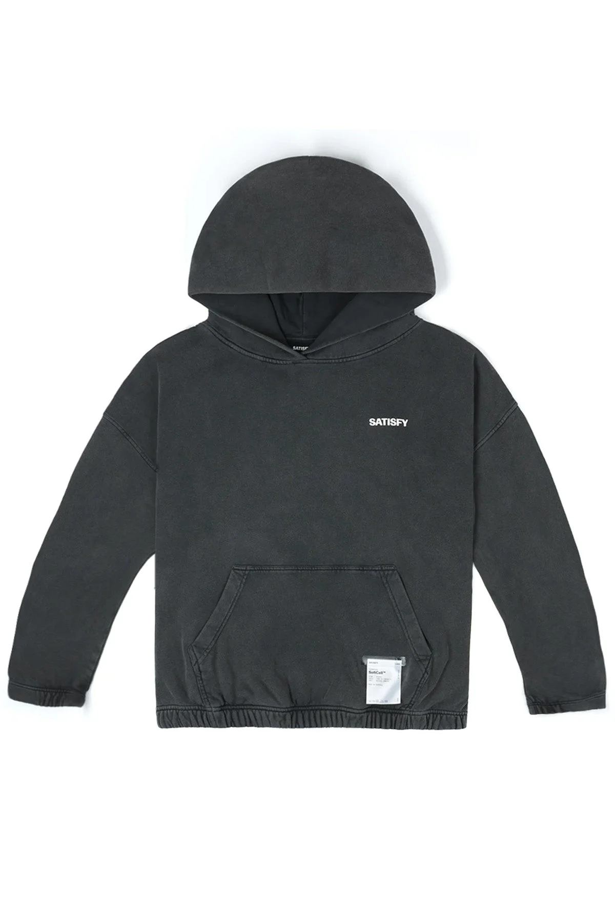 SoftCell Hoodie Chest Logo - Aged Black - 1