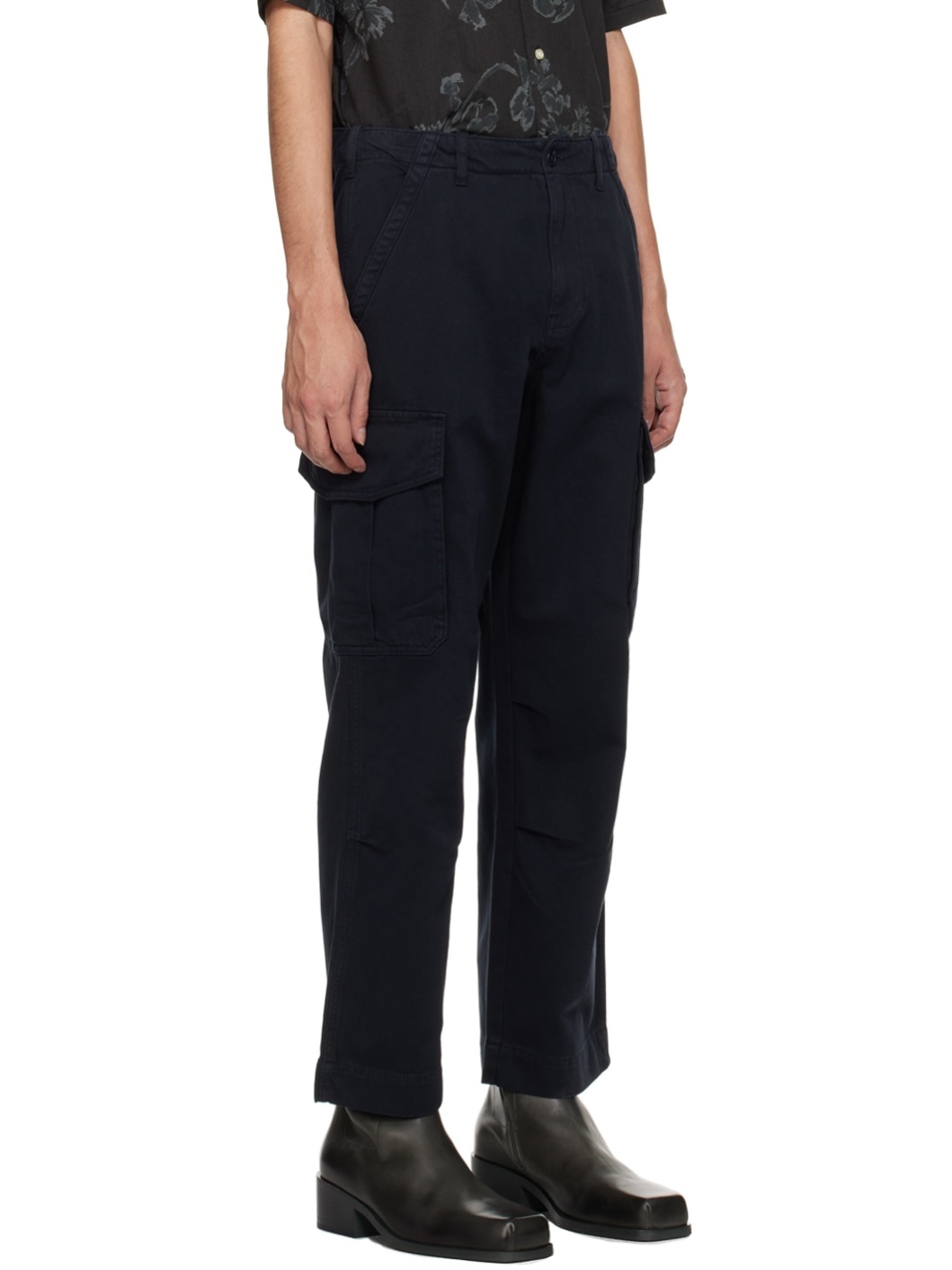 Navy Kenny Cargo Pants - 2