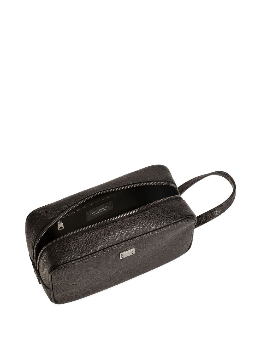Sicily leather toiletry bag - 3