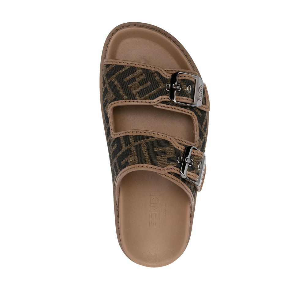 Fendi Brown Sandals Men - 3