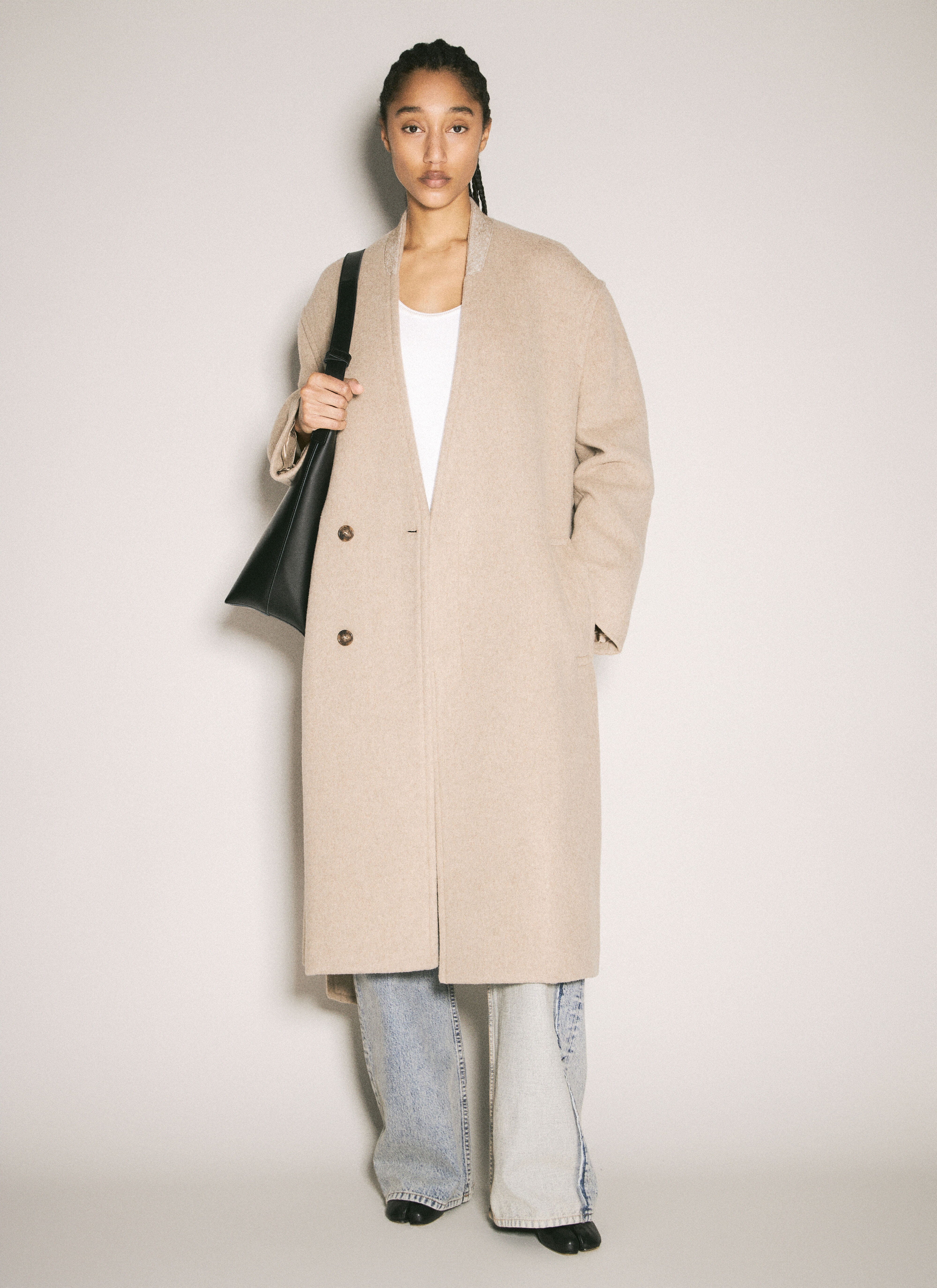 Wraparound Belted Coat - 2