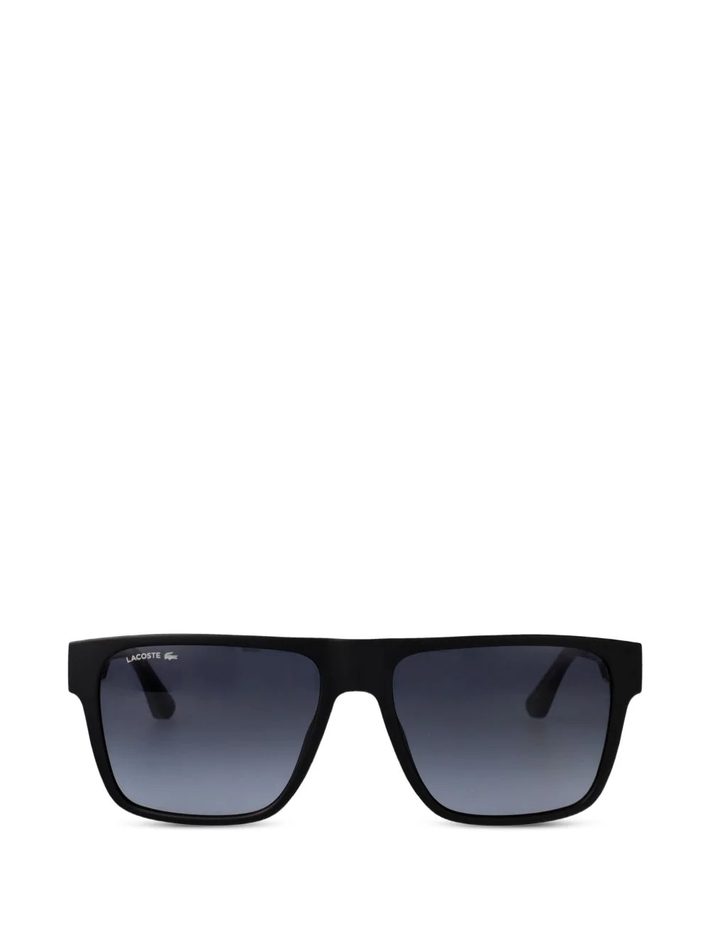 logo-print square-frame sunglasses - 1