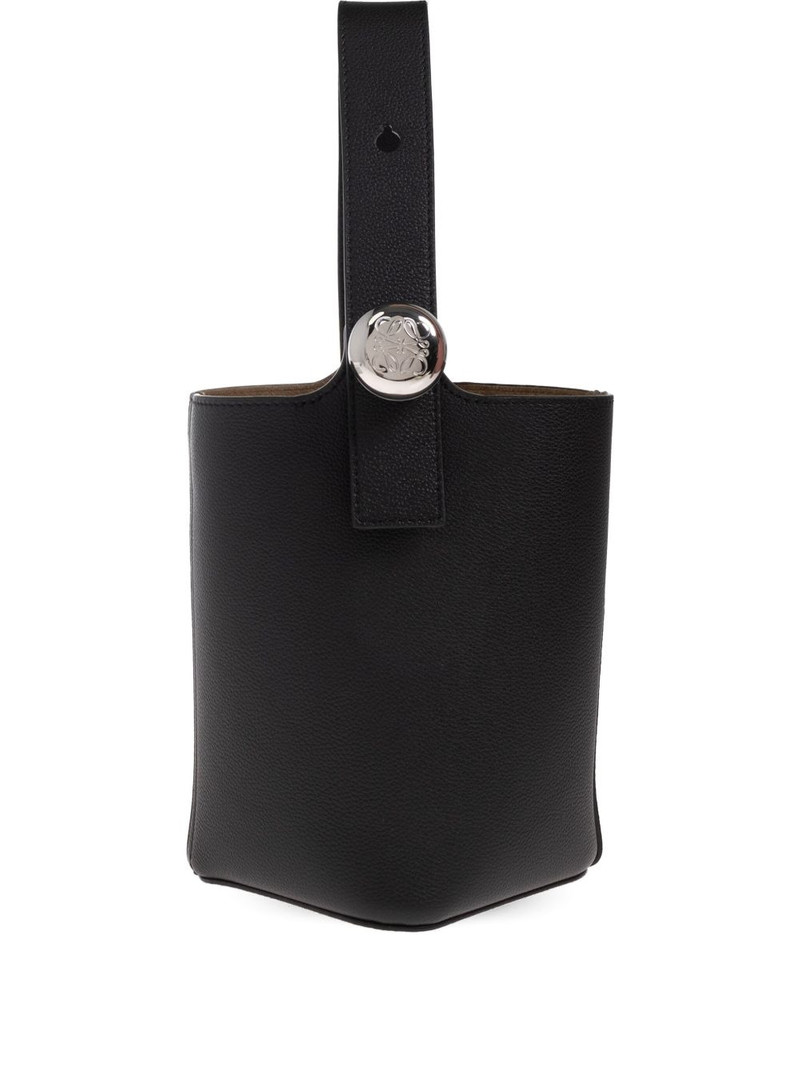 leather top-handle mini bag 1