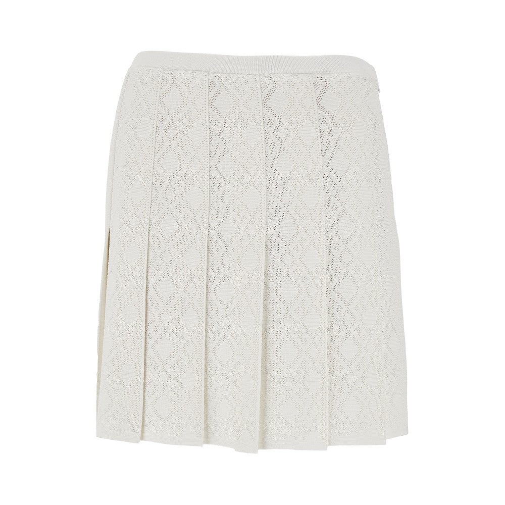 MONOGRAM 72 JACQUARD KNITTED MINI SKIRT - 1