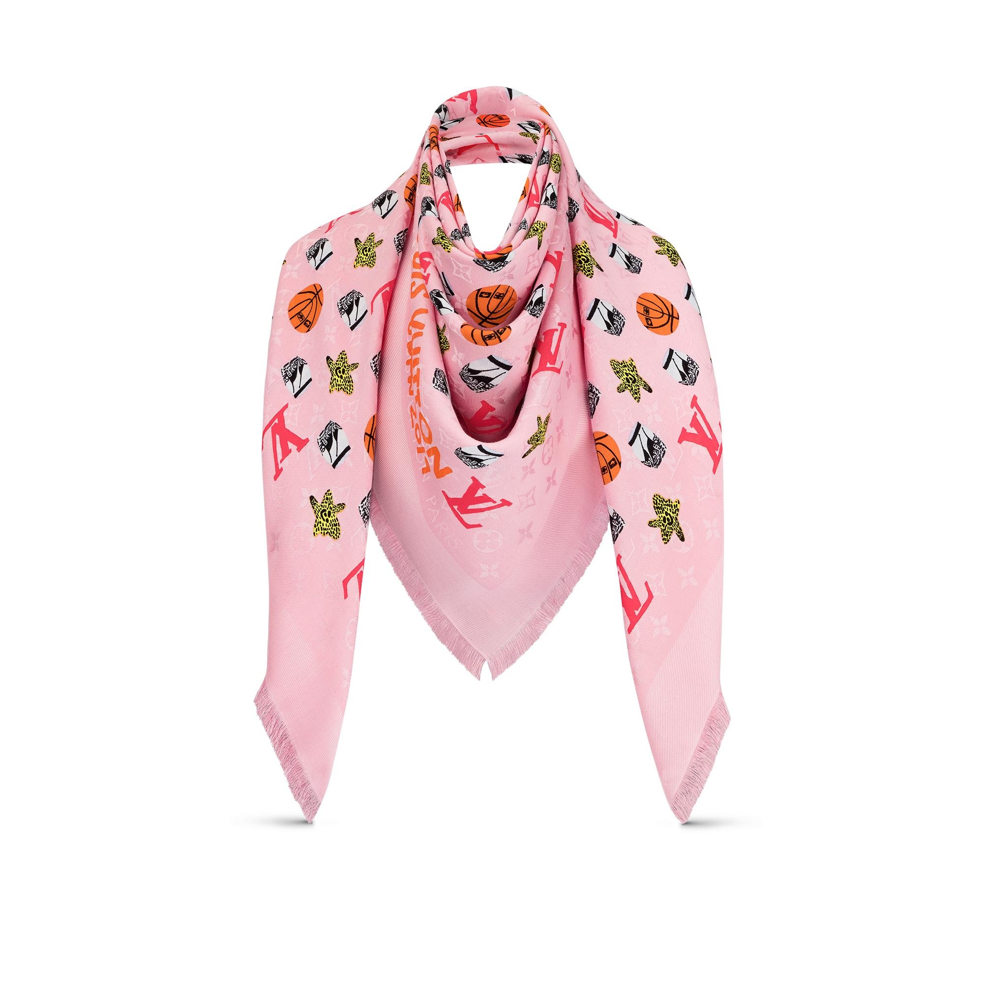 Jonas Wood X Louis Vuitton Monogram Shawl  - 1