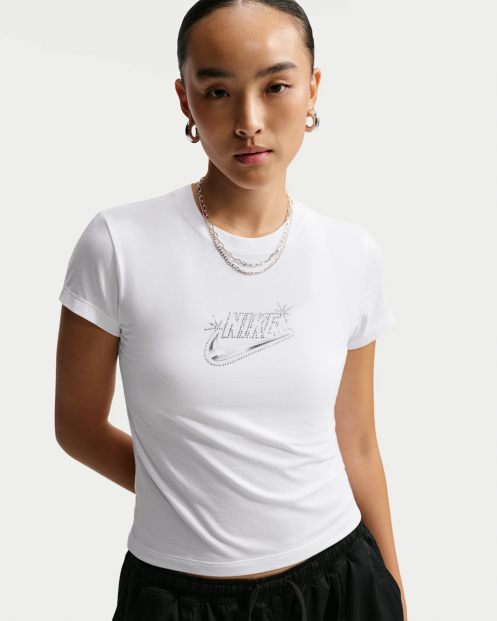 Nike Sportswear Chill Knit Women's Slim Cropped T-Shirt - 1
