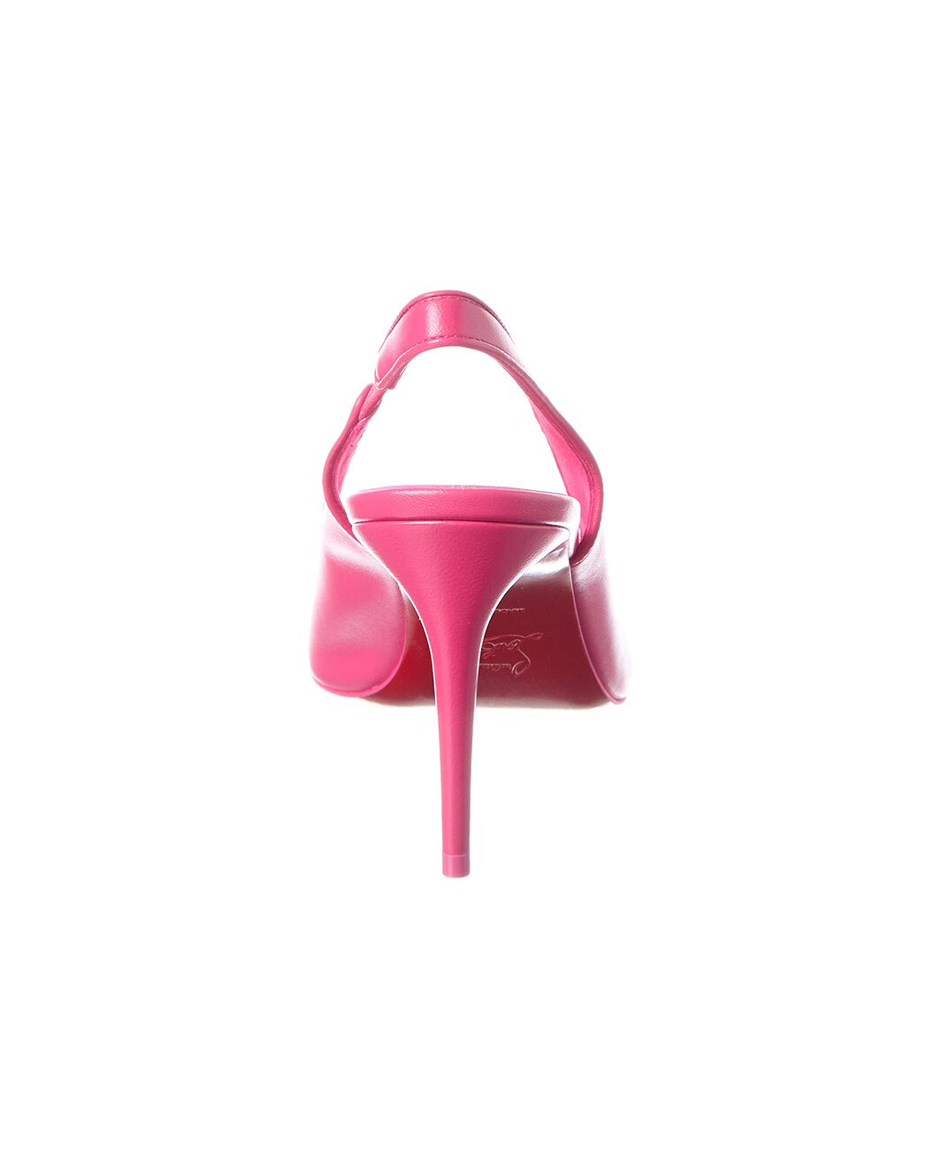 Christian Louboutin Sporty Kate 85 Leather Slingback Pump - 3