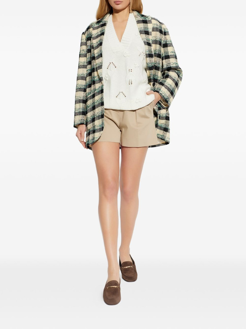 Max Mara pleated shorts outlook