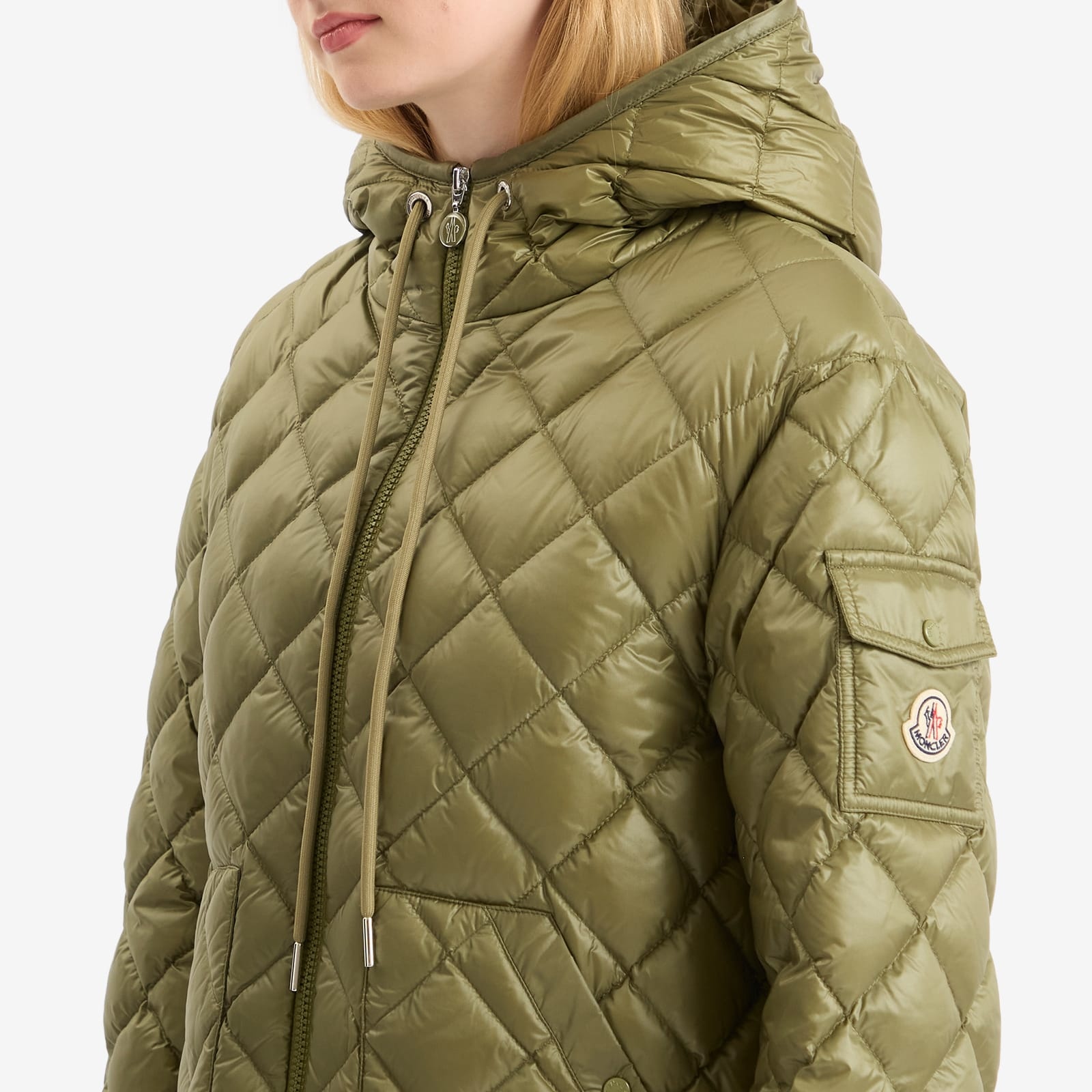 Moncler Shiny Quilted Hood Overshirt - 5