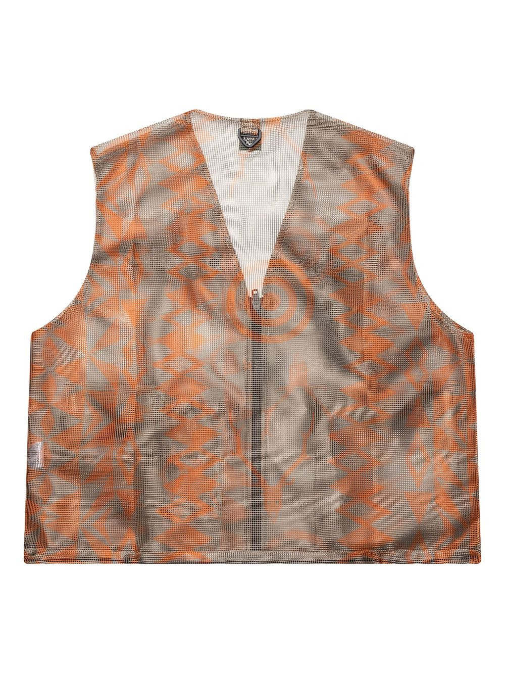 mesh-patterned pocket vest - 2
