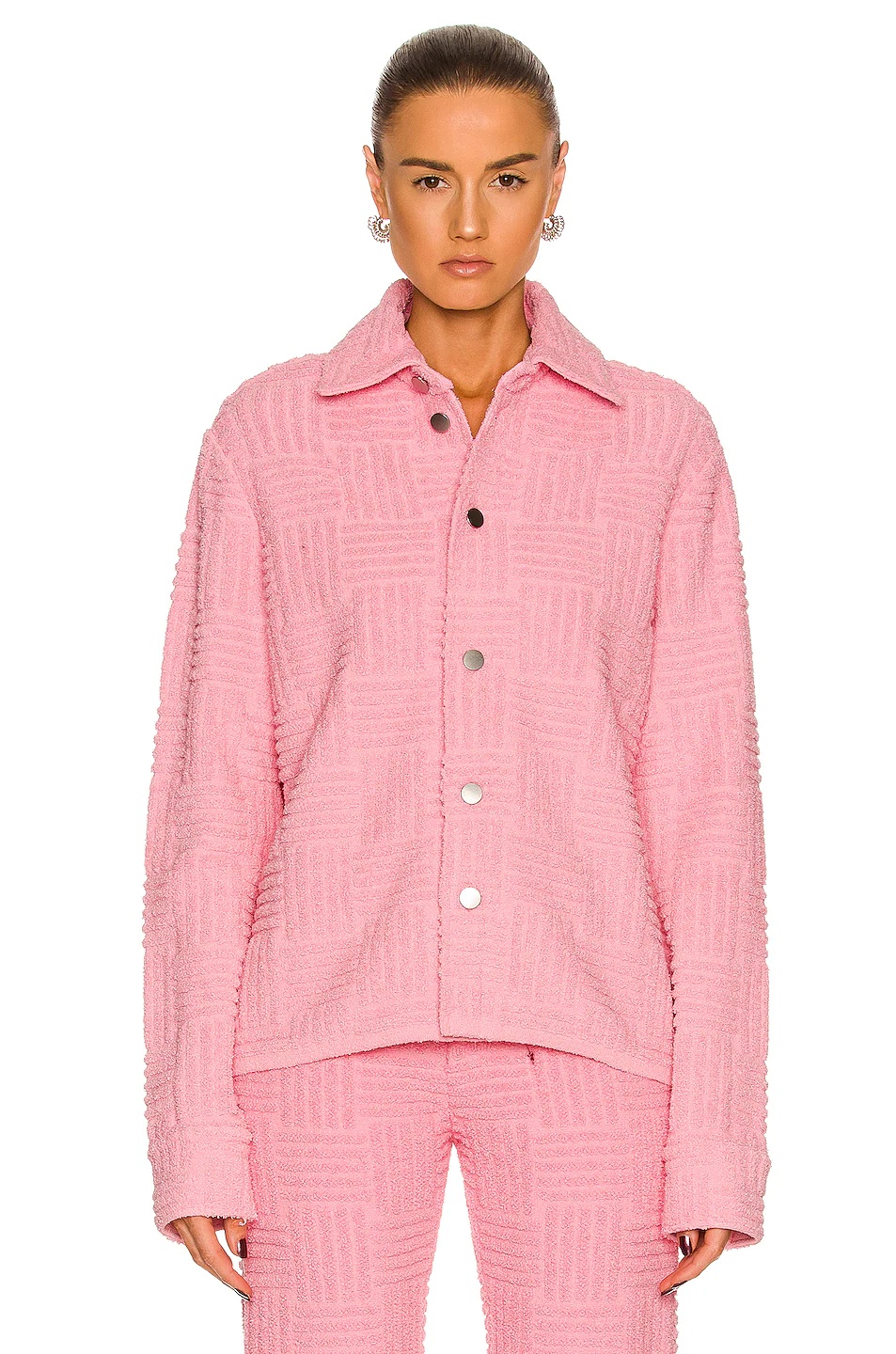 Jacquard Towelling Jacket - 2