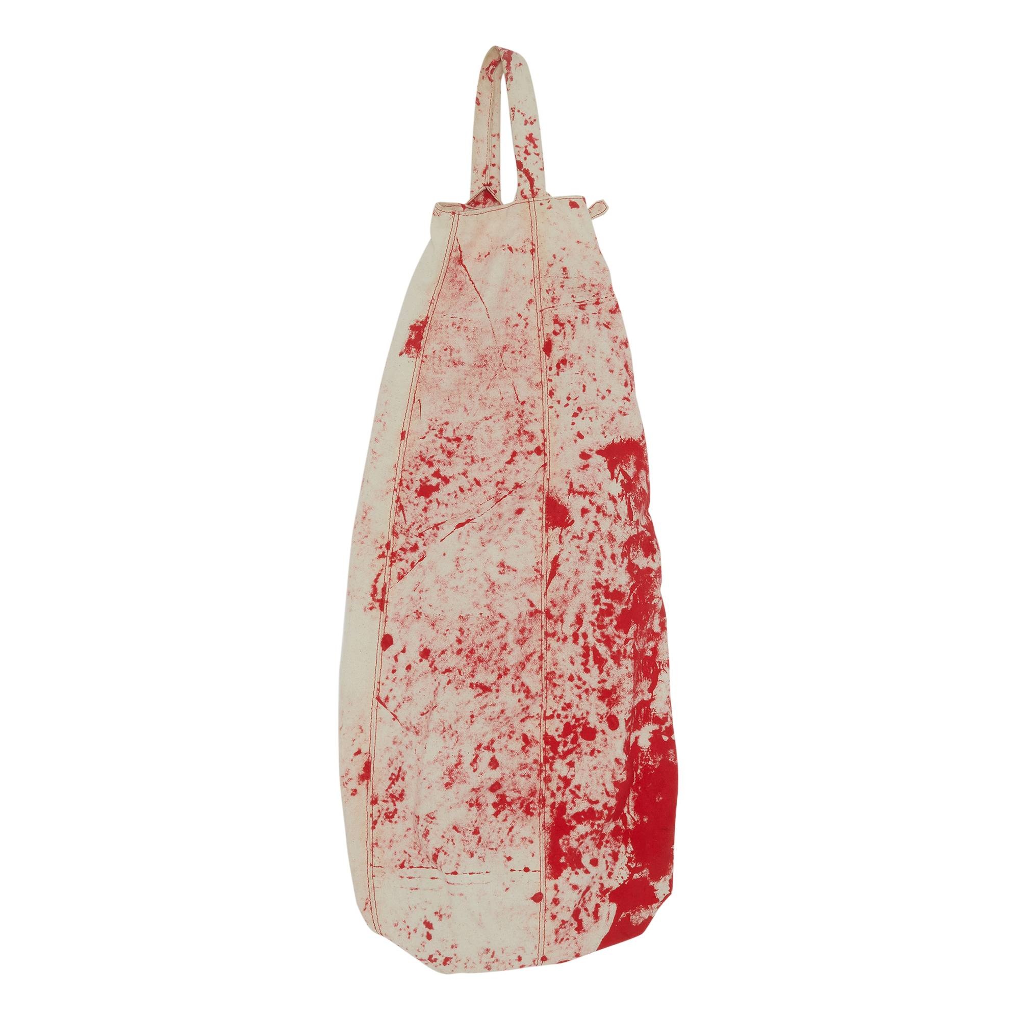 Raf Simons Vintage Raf Simons x Sterling Ruby Drip Tote 'Red/White