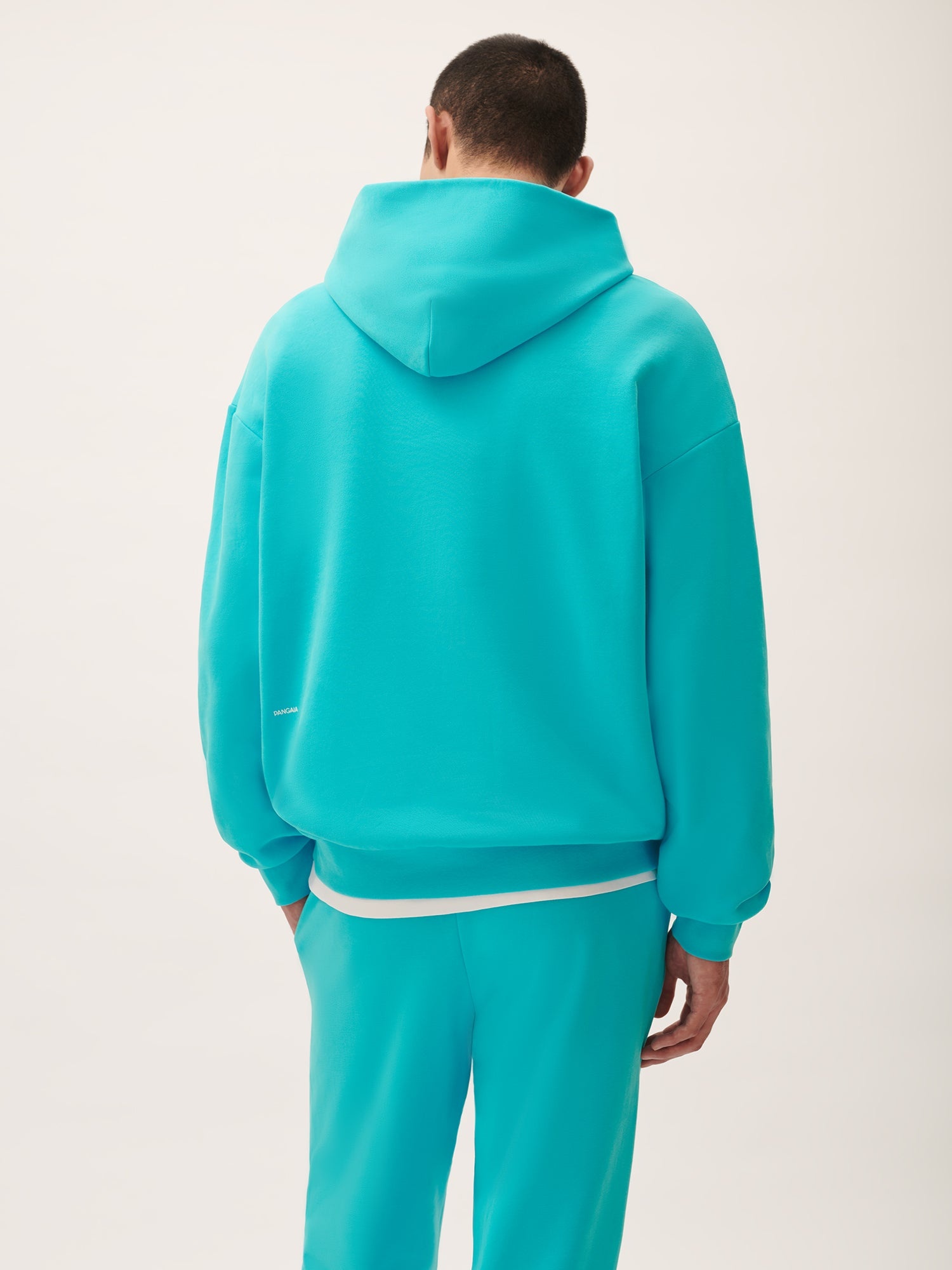 Mens 365 Midweight Hoodie - Ocean Turquoise - 3