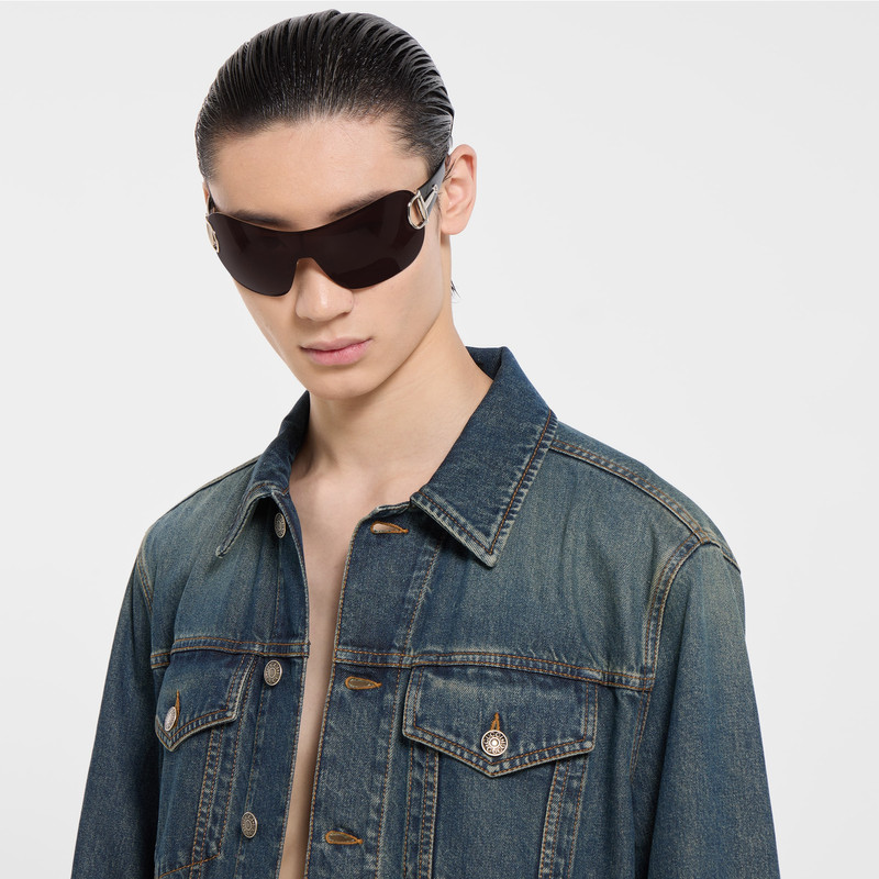Cotton denim jacket with Horsebit 3