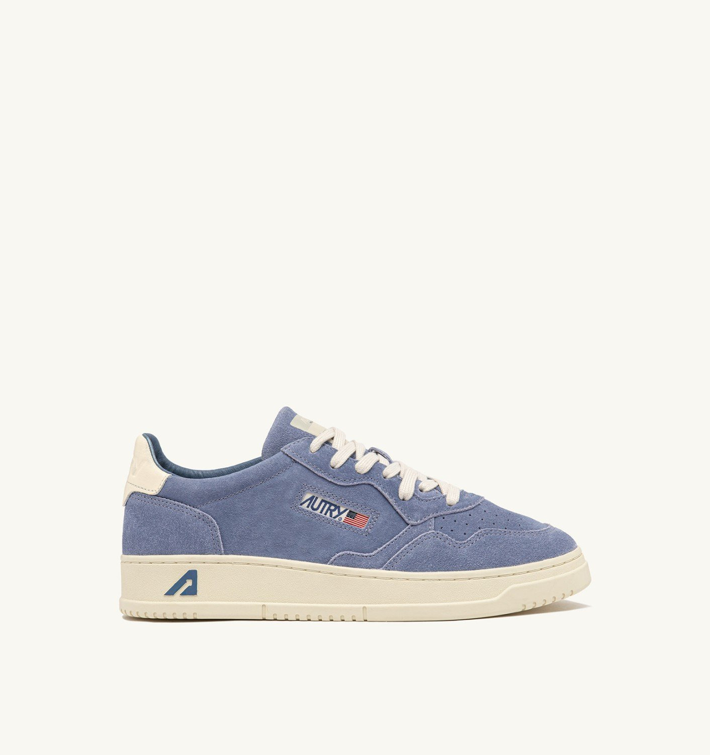 MEDALIST LOW SNEAKERS IN CLAUDIA AND OFF WHITE SUEDE - 1