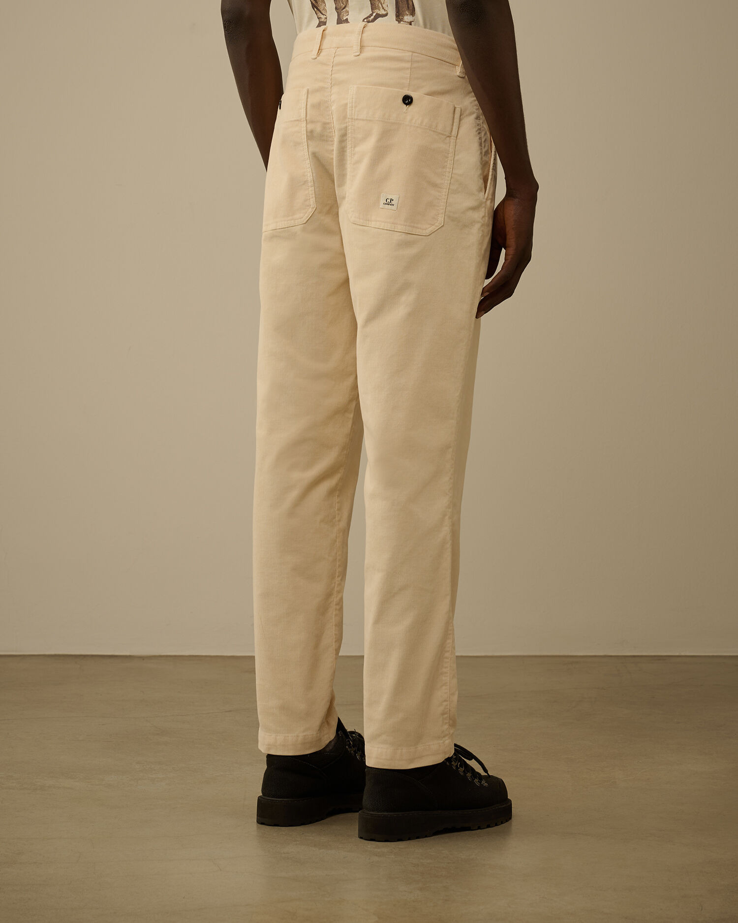 Corduroy Loose Chino Pants - 4