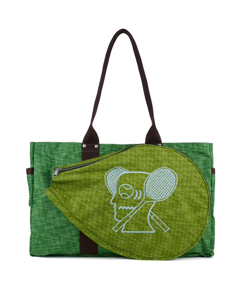 Brain Dead Equipment Tennis Tote - Green Multi 1