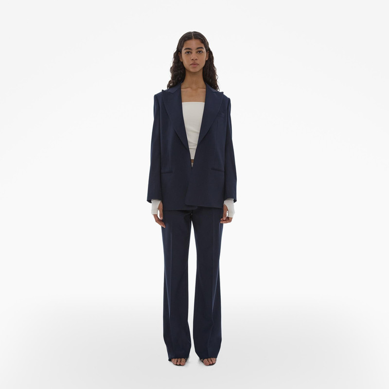 Helmut Lang PEAK LAPEL STRETCH WOOL BLAZER outlook