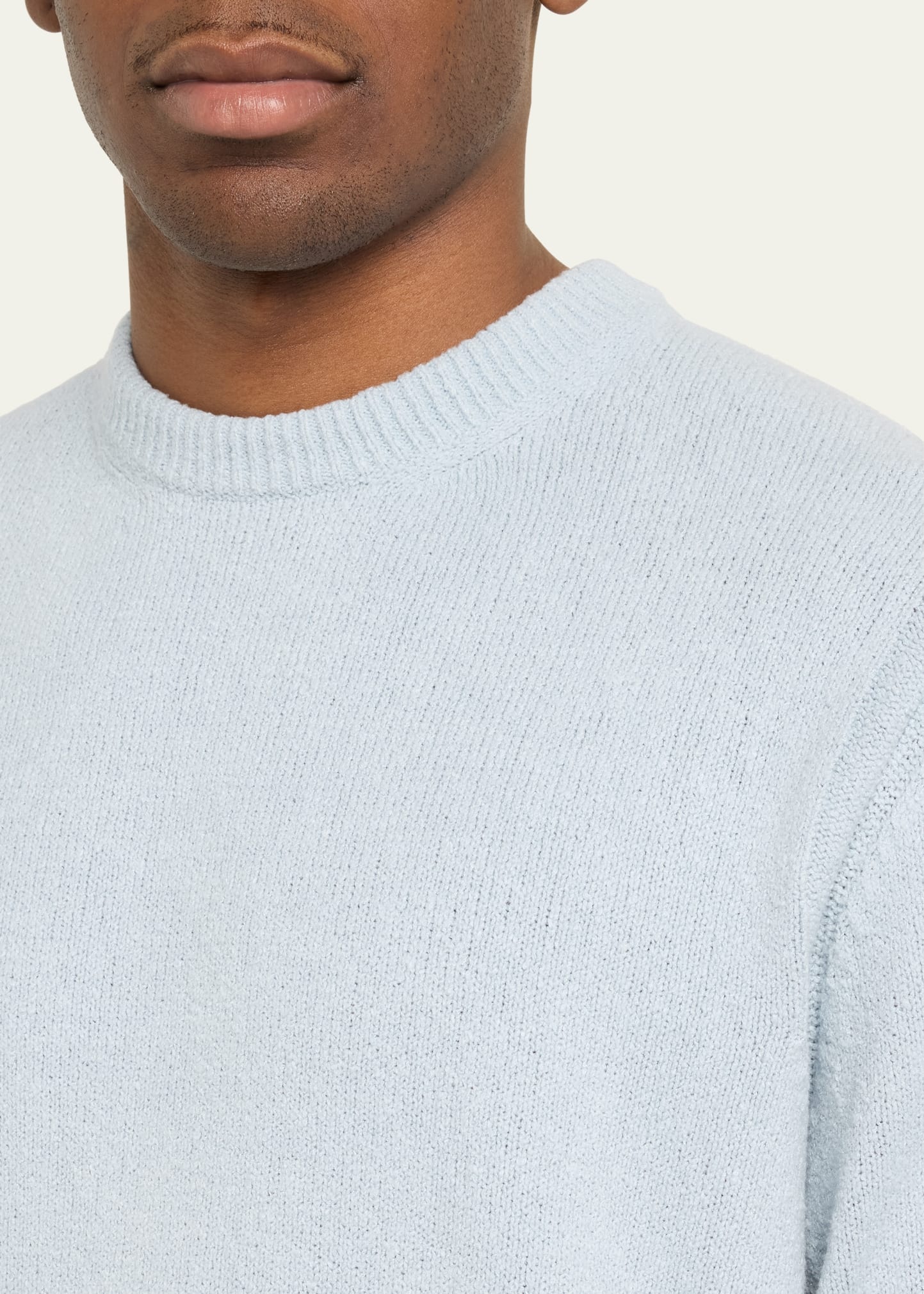 Men's Yatta Silk Crewneck Sweater - 5