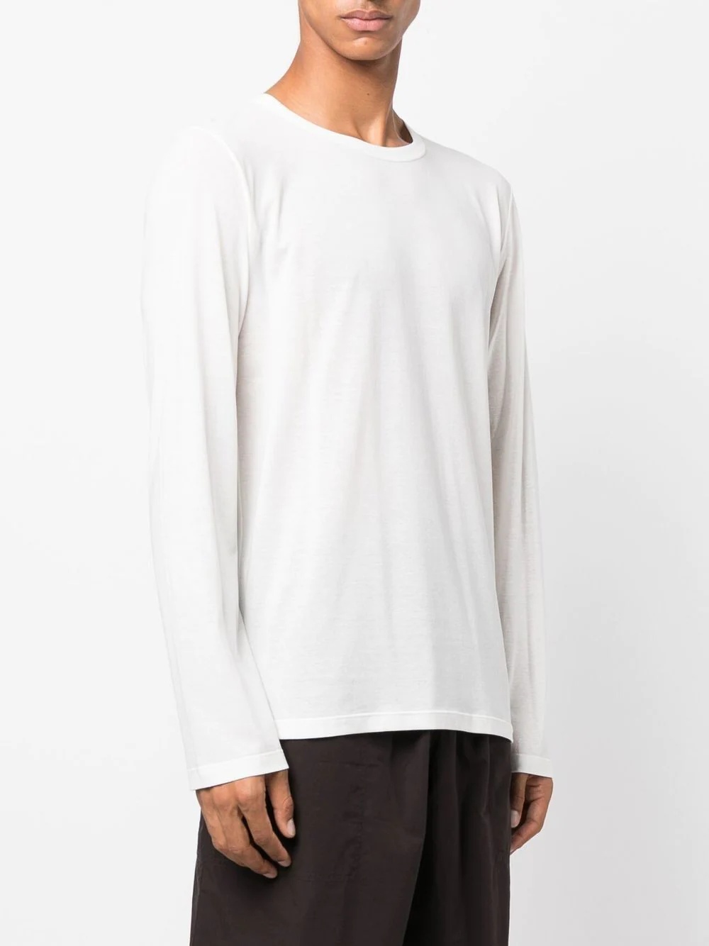 long sleeve cotton T-shirt - 3