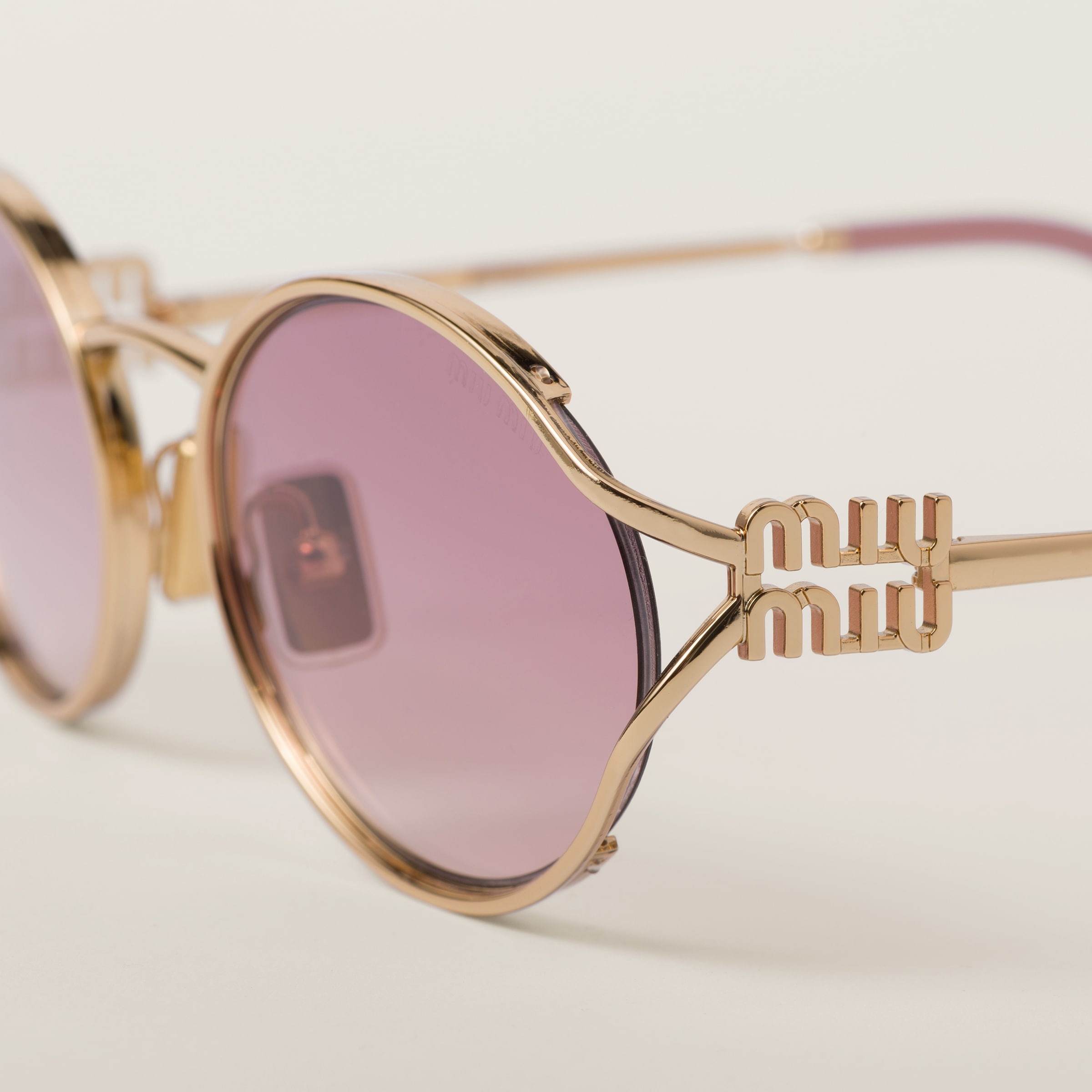 Miu Miu Logo sunglasses - 5
