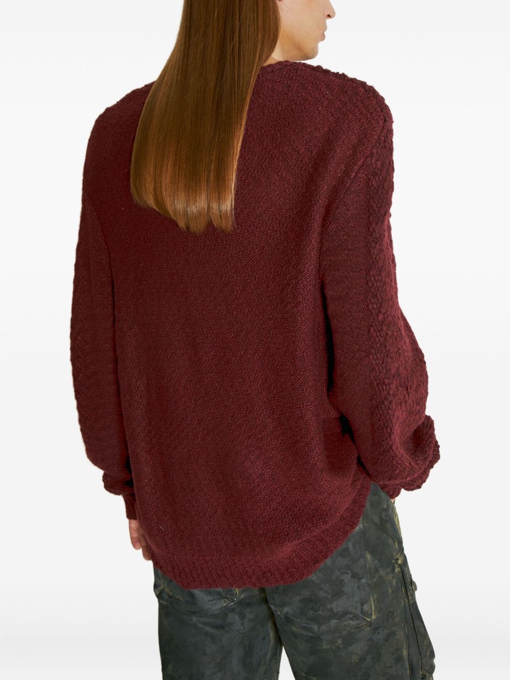 cable-knit sweater - 4