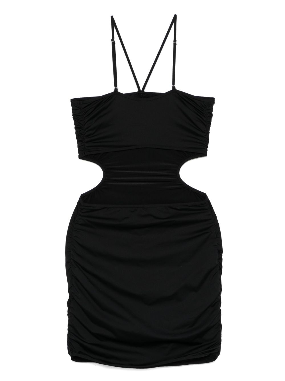 floral-appliqué beach dress - 2