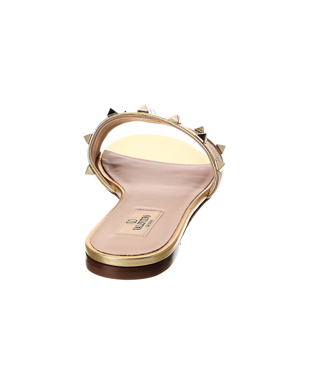 Valentino Rockstud Canvas & Leather Sandal - 3