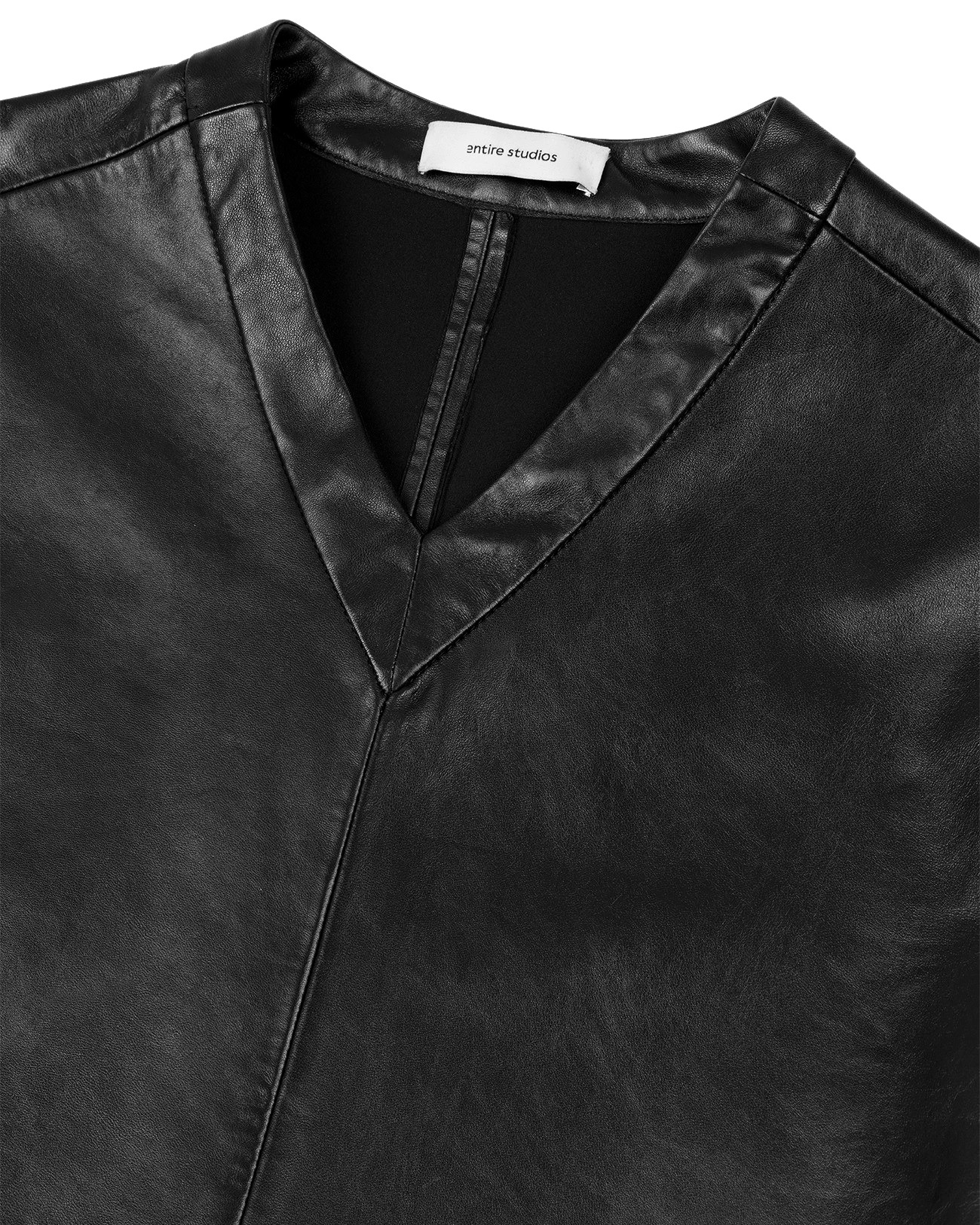 LEATHER TOP BLACK - 7