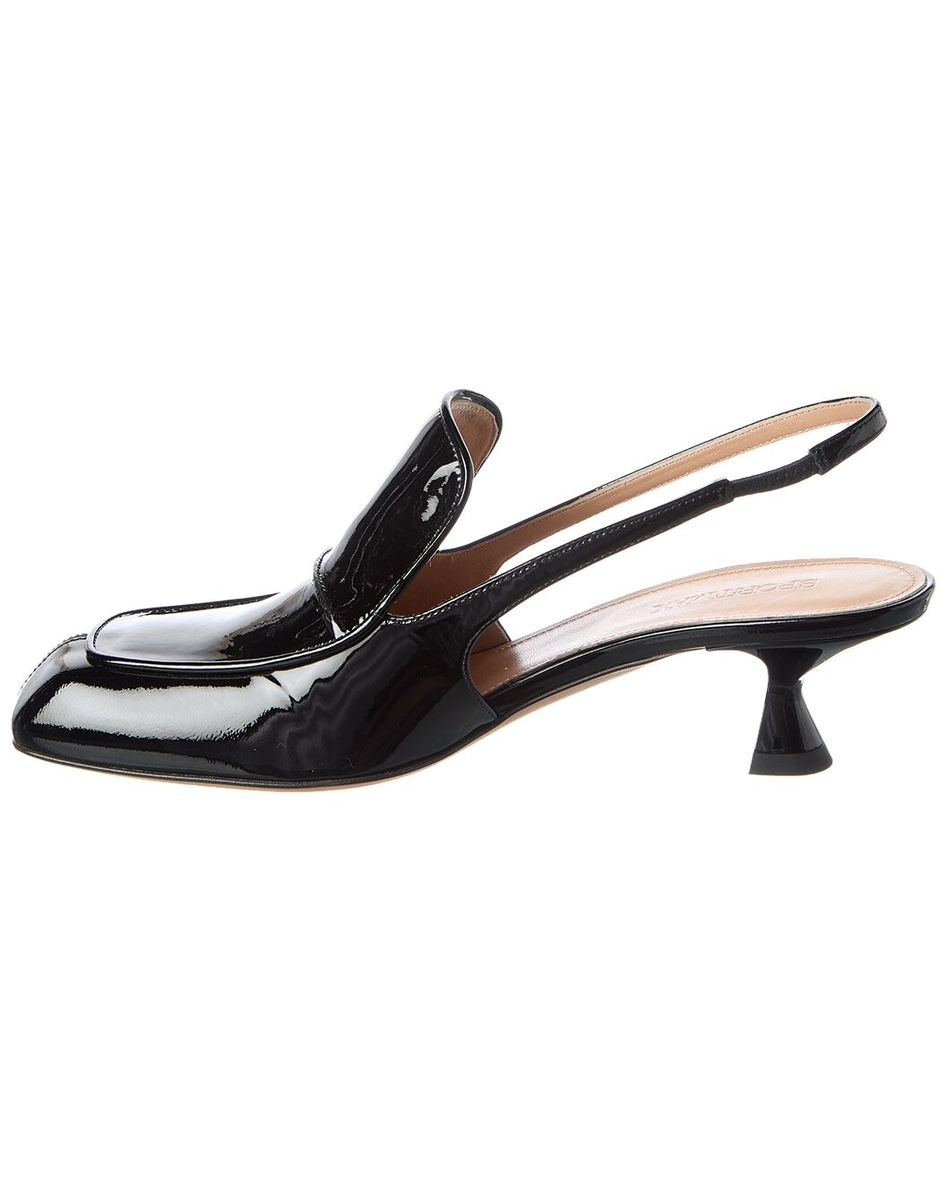Sportmax Lazzaro Patent Slingback Pump - 2