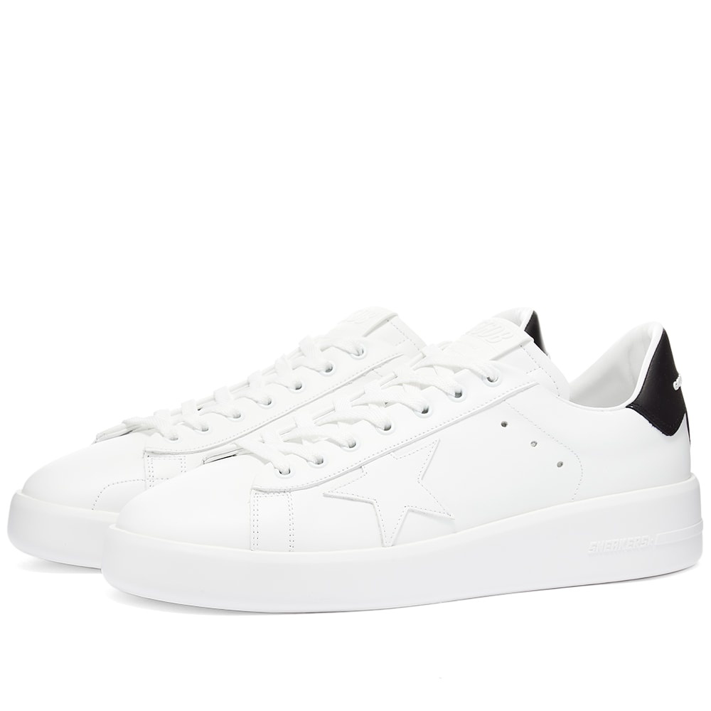 Golden Goose Pure Star Leather Sneaker - 1