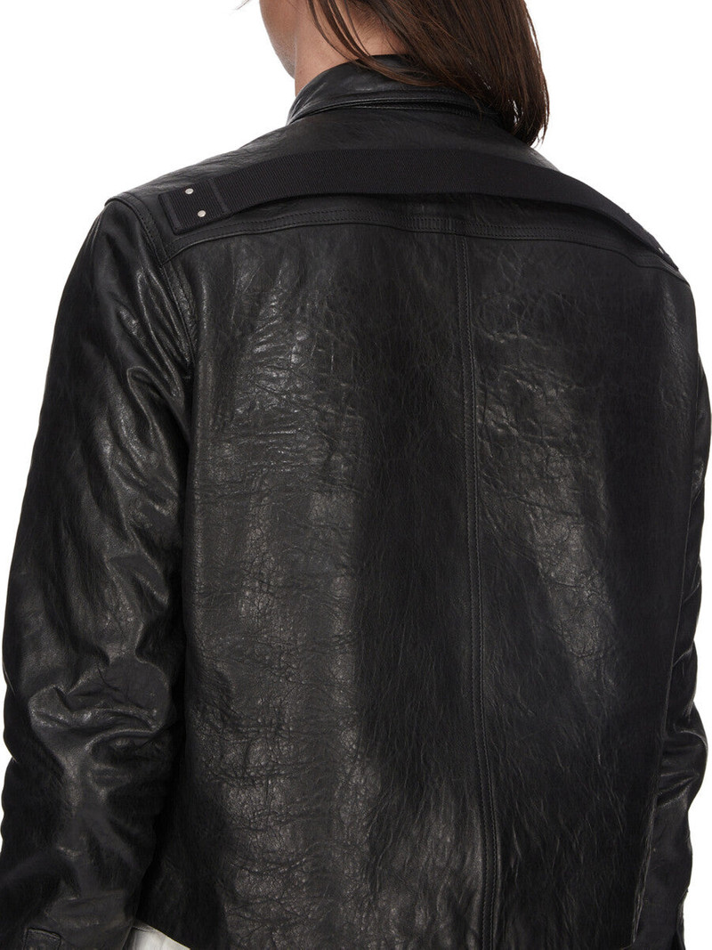 Tour Alice Leather Shirt Jacket Black 5